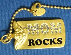 Cynthia Garrett Engel Cherub Mom Rocks Erkennungsmarke Hals4385 - Bild 1 von 1
