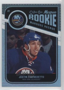 2011-12 O-Pee-Chee Marquee Rainbow Foil Justin Dibenedetto #575 Rookie RC