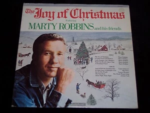 THE JOY OF CHRISTMAS featuring MARTY ROBBINS & FRIENDS, EX NON SEALED JOYFUL LP! - Picture 1 of 7