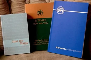 Narcotics Anonymous 3 Book set-Basic Text, It Works:How & Why,Just for Today - Picture 1 of 1