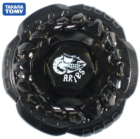 Takara Tomy Rock Aries ED145D Black WBBA Metal Masters Beyblade Cover