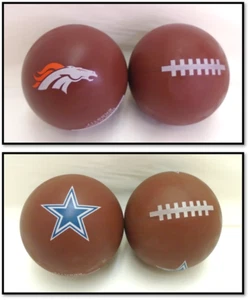 2 Pack NFL Big Fly High Bounce Ball by Rawlings  - Picture 1 of 7