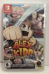 Alex Kidd In Miracle World Dx Nintendo Switch Video Game & Key Ring SEALED Gift - Picture 1 of 9