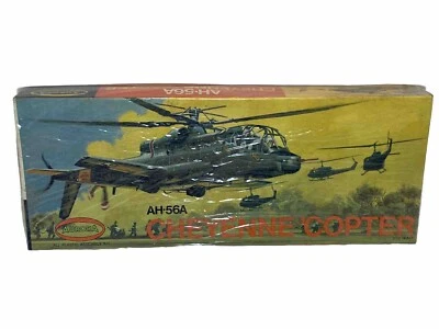 NOS+SEALED! 1:72 Aurora Cheyenne Copter Model Kit (AH-56A) Vintage - Image 1 of 3