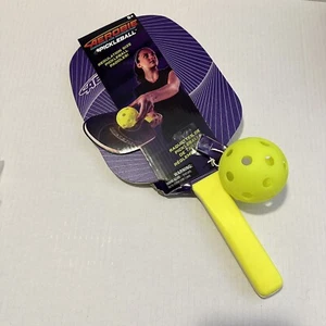 Aerobie Wood One Paddle & One Pickleball Fitness Sports Regulation Size - Imagen 1 de 2