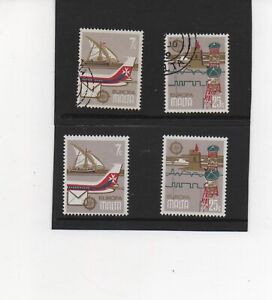 Malta Stamps 1979 Communications set of 2 MNH and VFU SG625/6
