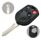 Ersetzen Sie Schlüsselschale ungeschnitten passend für Ford Lincoln Mercury Fernbedienung Schlüsselanhänger 4 Tasten734C