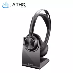Poly Voyager Focus 2 USB-A Headset With Charging Stand 77Y86AA - Picture 1 of 6