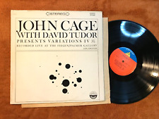 JOHN CAGE Variations IV with David Tudor US ’66 Everest stereo LP origvinyl 3132