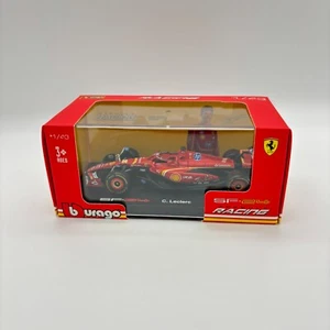 Bburago Formula 1 F1 Scuderia Ferrari SF24 2024 Charles Leclerc #16 Diecast Car - Picture 1 of 2
