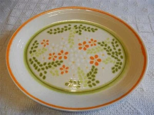 13-3/4" OVALE PLATTE FRANZISKANER HONEYDEW GESCHIRR um 1970 - Bild 1 von 1