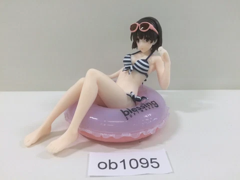 ob1095 Saekano Fine Megumi Kato Aqua Float Girls Figure Japan Cover