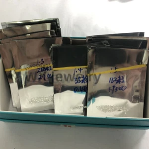 0,8 ~ 5,0 mm Lose 1 kt D Farbe VVS1 Rund Weiß Moissanit Edelstein Schmuck Stein - Bild 1 von 8