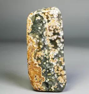 Natural Ocean Jasper Agate Eye Quartz Crystal Stone Pendant Mineral Specimen - Picture 1 of 12