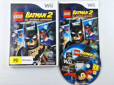 Lego Batman The Videogame Nintendo Wii PAL Game Complete W/ Manual - Image 1 of 2