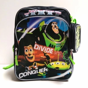Disney Toy Story Buzz Lightyear Woody Kids Boys 12" Backpack School Book Bag NEW - Picture 1 of 6