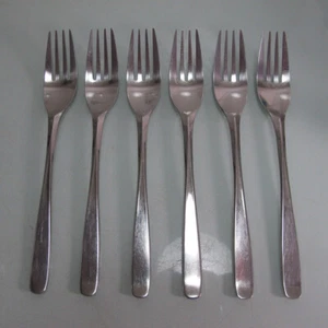 6 Gabeln 19,6 cm BSF San Marco Edelstahl - Bild 1 von 4