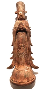 Guanyin de bronce estilo silla coreano - Imagen 1 de 22