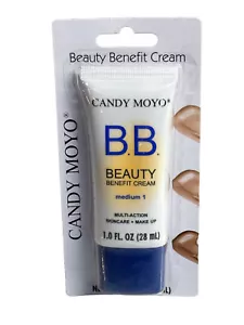 Candy Moyo Beauty Benefit B.B. Cream Foundation Medium 1 1oz - Picture 1 of 5