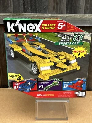 K’NEX RACECAR RALLY SERIES SPORTS CAR 13753 Kit Unused in original box - Image 1 of 4
