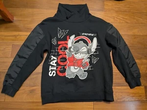 Authentic Disney Disneyland Paris Lilo & Stitch Kid's Sz 14 Sweatshirt Stay Cool - Picture 1 of 12