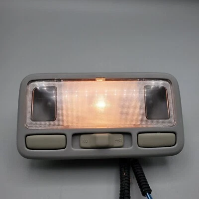 Honda Civic 2005-2001 gris domo luz OEM consola conjunto sedán Foto 1 de 4