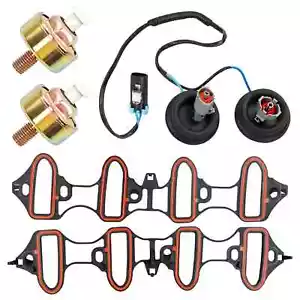 Dual Knock Sensors with Wiring Harness and Intake Manifold Gasket Kit | for Chev - Picture 1 of 4