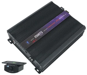 Marts Digital MXB 5000 1 OHM 5000w RMS Mono Car Amplifier Class D Amp+Volt Meter - Picture 1 of 8