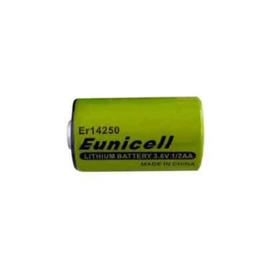 1 X ER14250 EUNICELL BUTTON TOP LITHIUM BATTERY LS14250 3.6V 1/2AA R6 NON RECHGE - Picture 1 of 1
