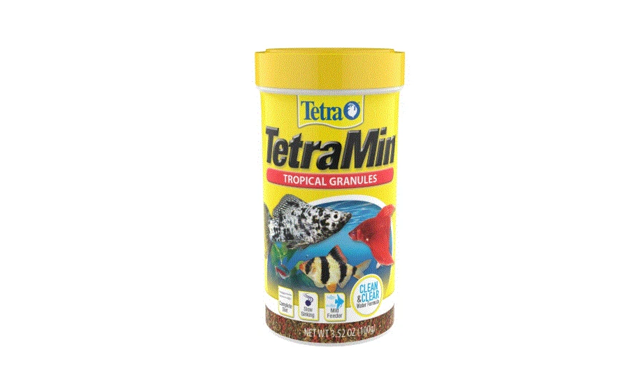 Tetra TetraMin gránulos tropicales alimento para peces - 3,52 OZ Foto 1 de 1