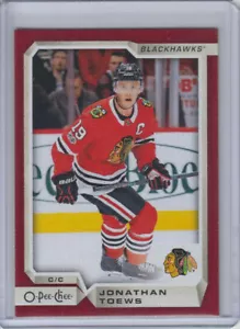 18/19 OPC Chicago Blackhawks Jonathan Toews Red Redemption card #3ca - Picture 1 of 2