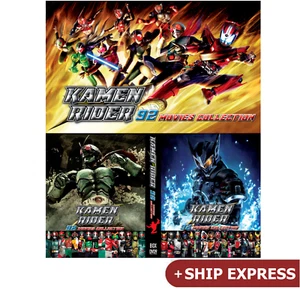 DVD Kamen Rider 92 Movies Collection from 1972 to 2020 Boxset FREE EXPRESS SHIP - Foto 1 di 5