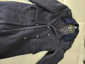 Boys Long Wool Fieldston Overcoat - Picture 1 of 4