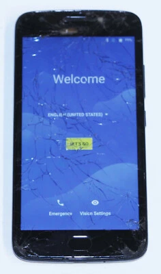 Motorola Moto E4 M2993 - Verizon Prepaid Phone - Broken Cracked Parts Repair - Image 1 of 4