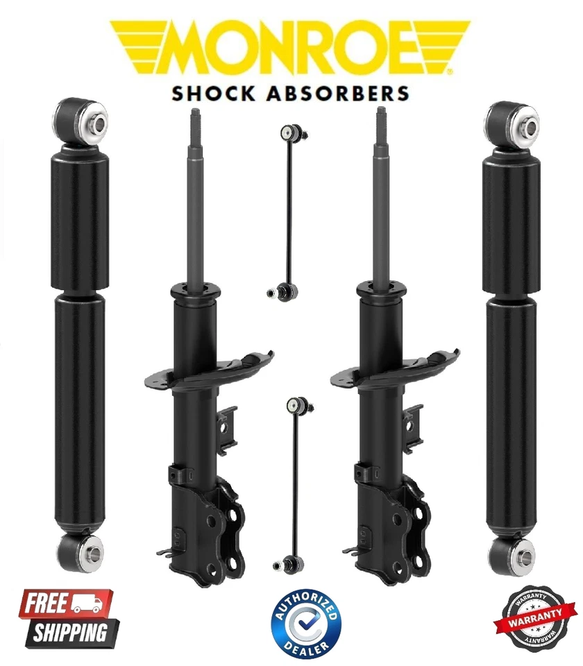 Amortiguador delantero y trasero completo - espectro OES con barra estabilizadora para Kia Rio 12-17 Foto 1 de 1