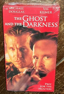 Ghost and the Darkness [CC] (VHS, 1997, Paramount) Val Kilmer/Michael Douglas! - Image 1 of 2
