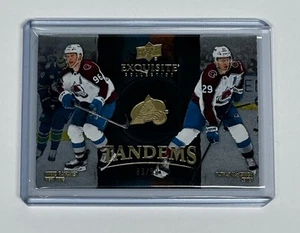 2024-25 Exquisite Collection Tandems Gold MIKKO RANTANEN/NATHAN MacKINNON /99 - Bild 1 von 2