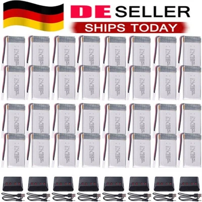 650mAh 3,7V 1S Lipo Batterie mit USB Ladegerät für X11, X11C, X51, X5, X5C, X5SW - Bild 1 von 4