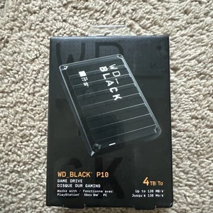 Western Digital Black P10 4 TB, esterno, 2,5 pollici (WDBA3A0040BBKWESN) scatola aperta - Foto 1 di 4