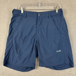 HUK Shorts Herren Medium Rogue schnelltrocknend Performance Angeln Utility Nylon blau - Bild 1 von 10