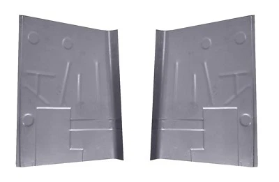 1957 1958 1959 FORD FAIRLANE GALAXIE RANCHERO FRONT FLOOR PANS NEW PAIR! - Image 1 of 2