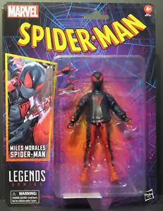 Spider-Man Retro Miles Morales Marvel Legends Spider-Man 6 Inch Action Figure - Picture 1 of 1