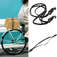 Bungee Elastic Cord Strap Carabiner Hook Clips Luggage Rope Tie Down Bike Car