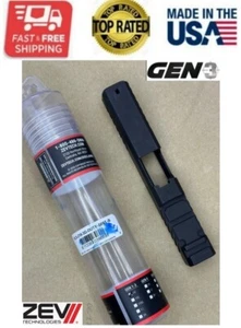 New ZEV Technologies For Glock 19 Gen 3 Duty Slide w/ Holosun 509T Cut - Black - Picture 1 of 5
