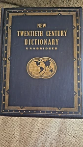 Vintage 1943 Webster's New Twentieth Century Dictionary Unabridged 1943 Edition - Picture 1 of 17