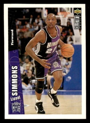 1996-97 Collector's Choice #323 Lionel Simmons - Image 1 of 2