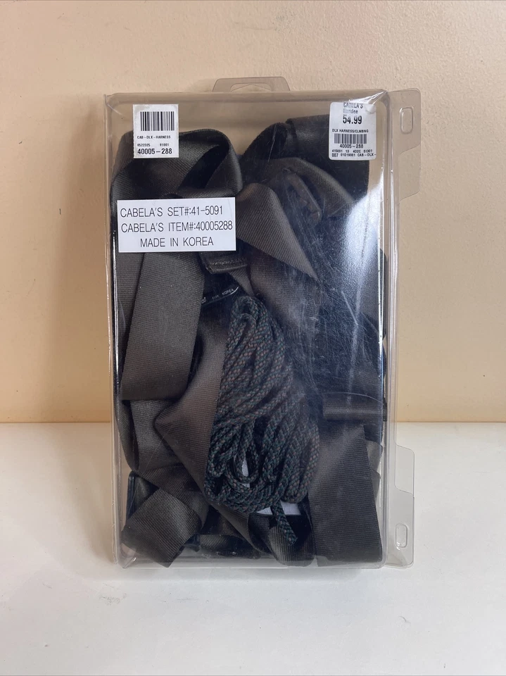 Cabela’s Deluxe, Harness And Climbing System - Image 1 of 4