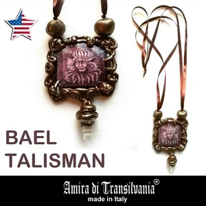 Bael demon talisman Goetia Lemegeton effective power paganism old occult amulets - Picture 1 of 24
