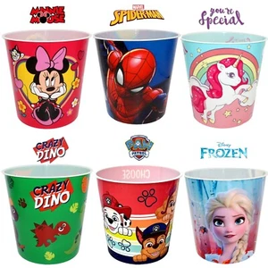 21cm Cartoon Printed Dustbins Home Kitchen Rubbish Waste Storage (5L) Basket Bin - Picture 1 of 50