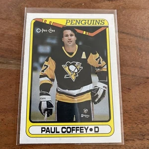 Paul Coffey 1990 O-Pee-Chee  #116   Pittsburgh Penguins - Picture 1 of 2